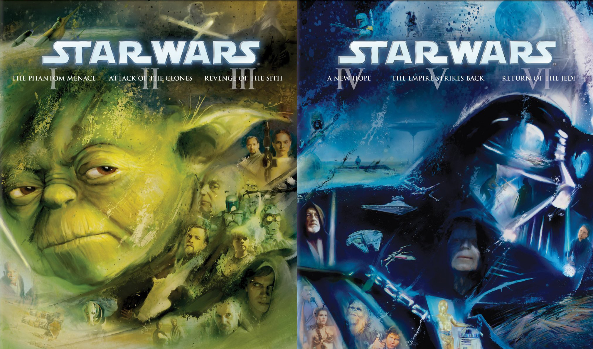 star wars blu ray differences